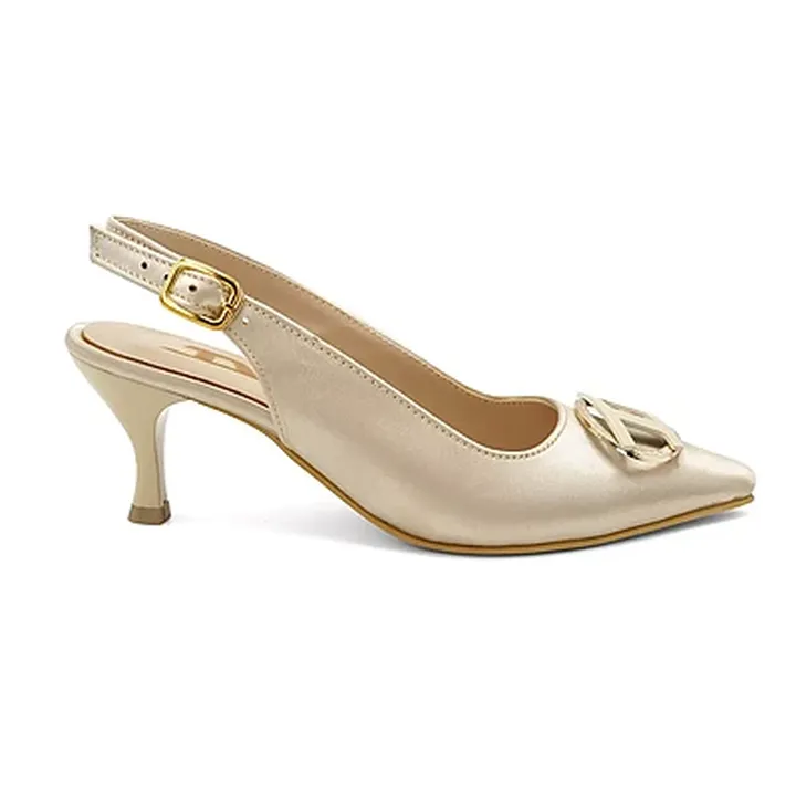 کفش مجلسی زنانه پاشنه دار 5 سانت مدل 400948 _ sandal valentino