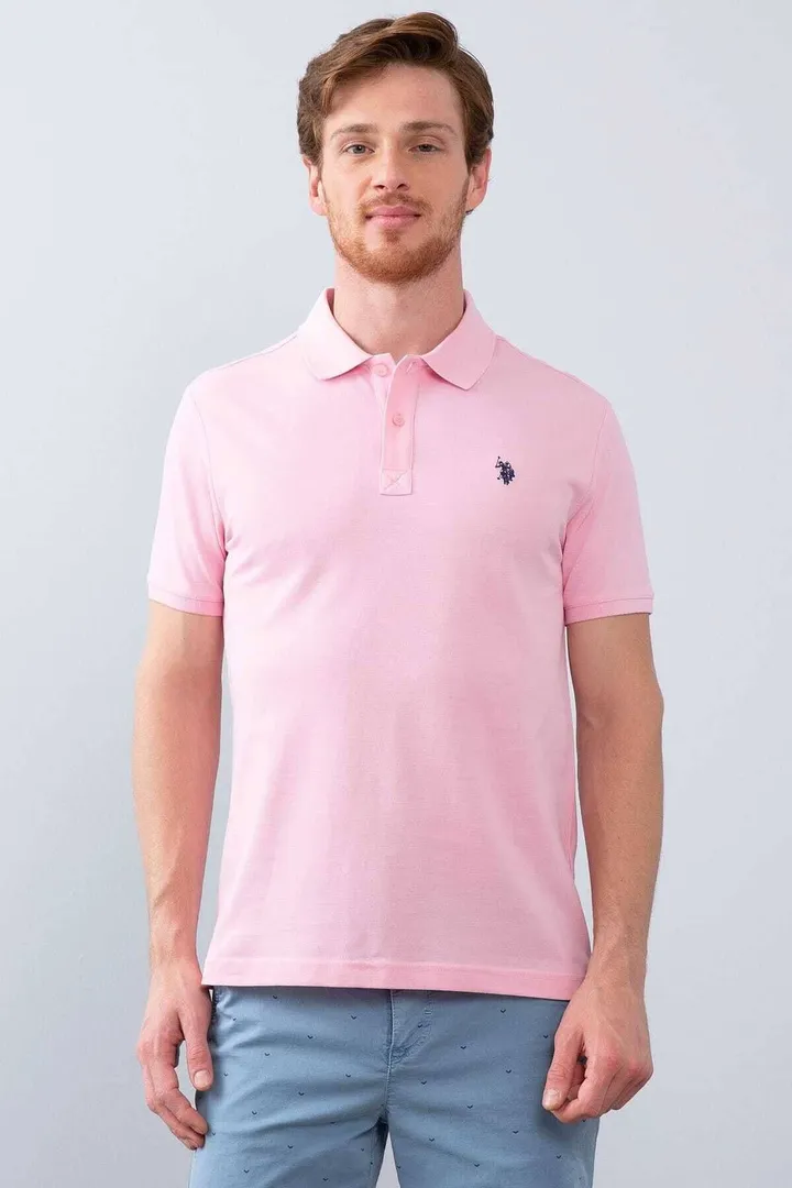 <span class="text-styled__StyledSpan-sc-d280c10c-1 dvOaRP">U.S. Polo Assn.< span>تیشرت مردانه یقه پولو صورتی G081gl011.000.739379