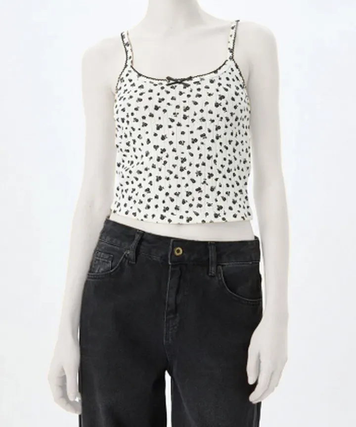 تاپ نخی زنانه کوتون مدل 5SAL30098IK