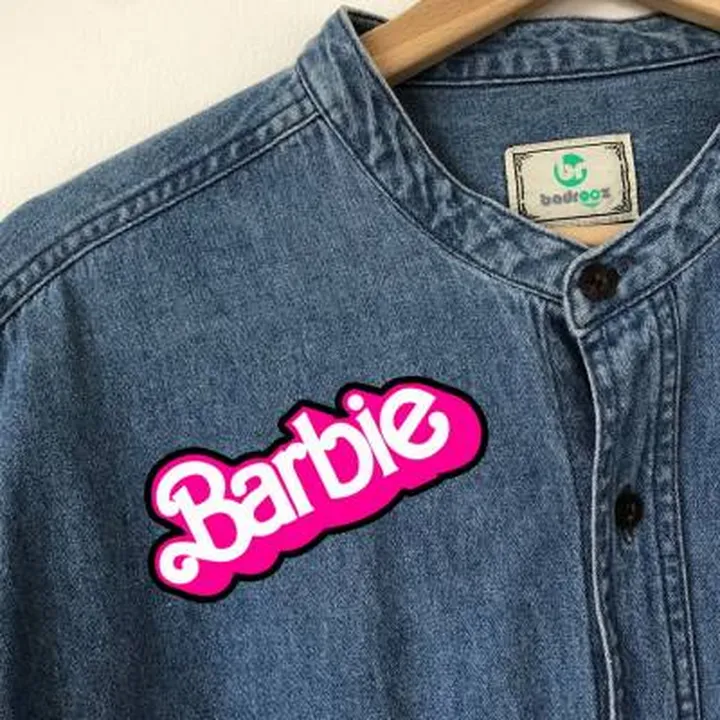 پچ حرارتی  Barbie-LOGO 1