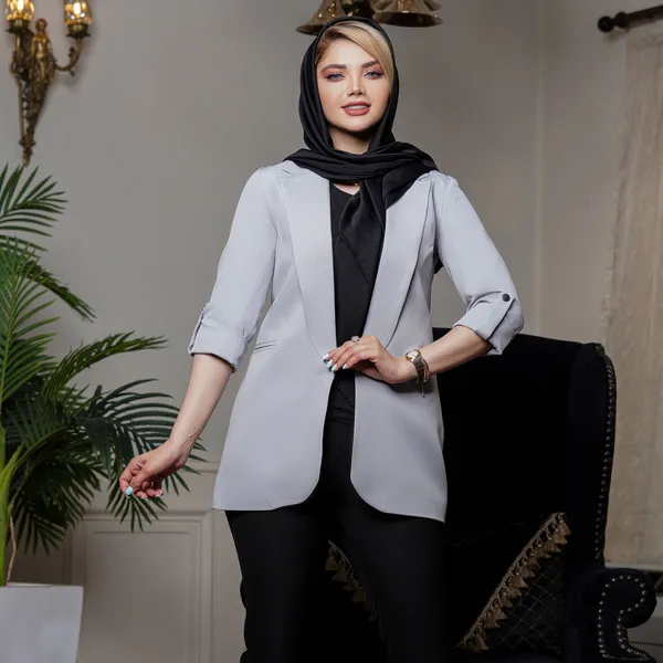 مانتو کتی زنانه السانا مدل شاهان کد 79703