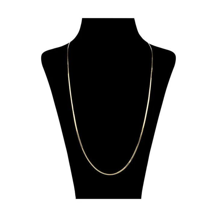 زنجیر هرینگبون طلا 18 عیار زنانه مایا ماهک مدل MM1...