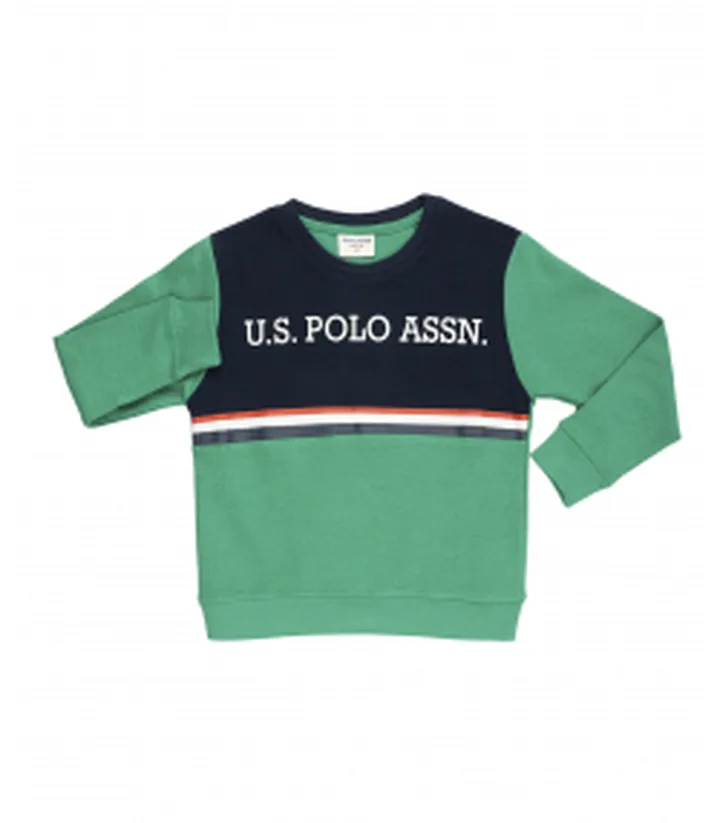 سویشرت پسرانه یو اس پولو کیدز مدل 4113B4