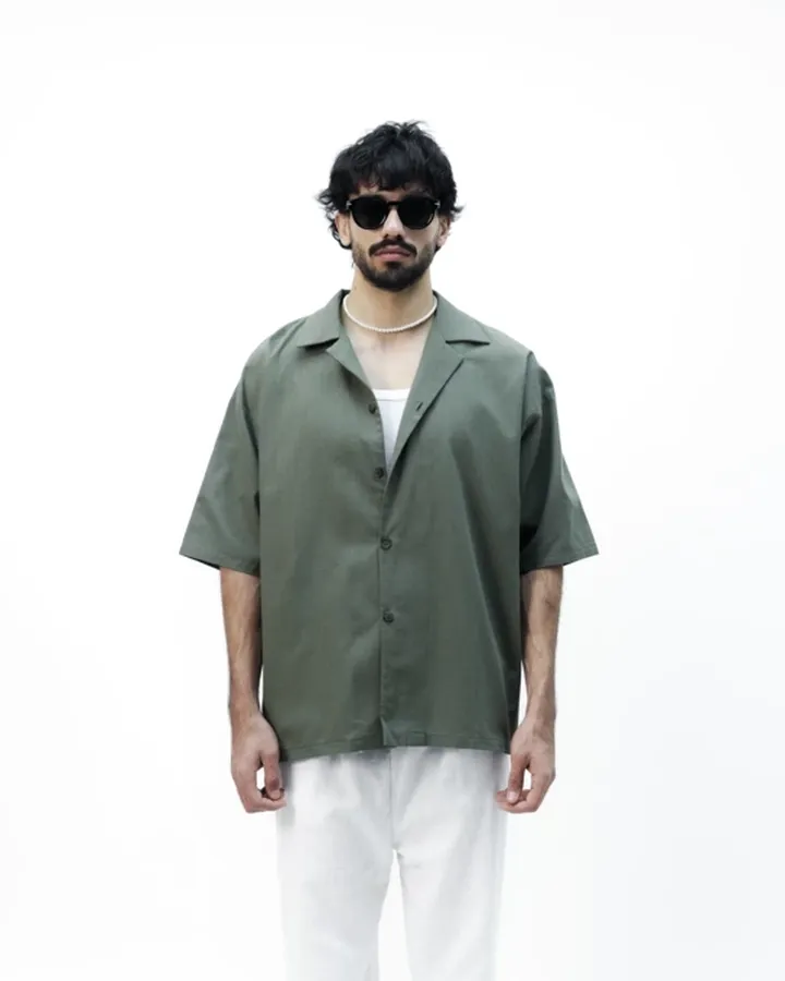 (Box shirt M (green سبز