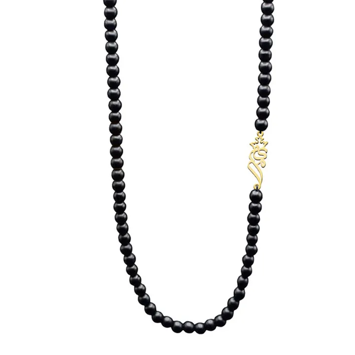 گردنبند نقره زنانه ترمه 1 طرح مریم کد A94