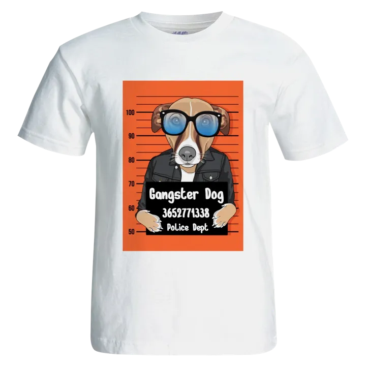 تیشرت gangster dog مدل W29