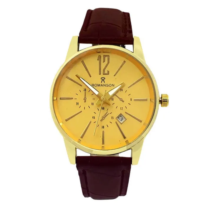 ساعت مچی عقربه ای زنانه مدل کلاسیک کد rom12