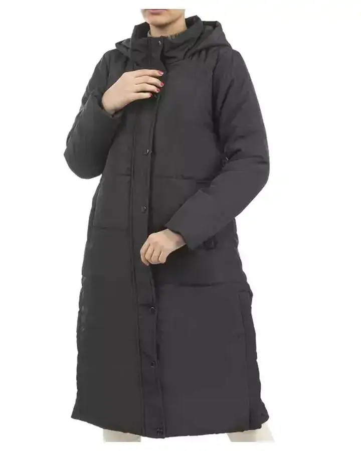 کاپشن زنانه بلند مشکی سوپردرای Superdry کد W14A42006C