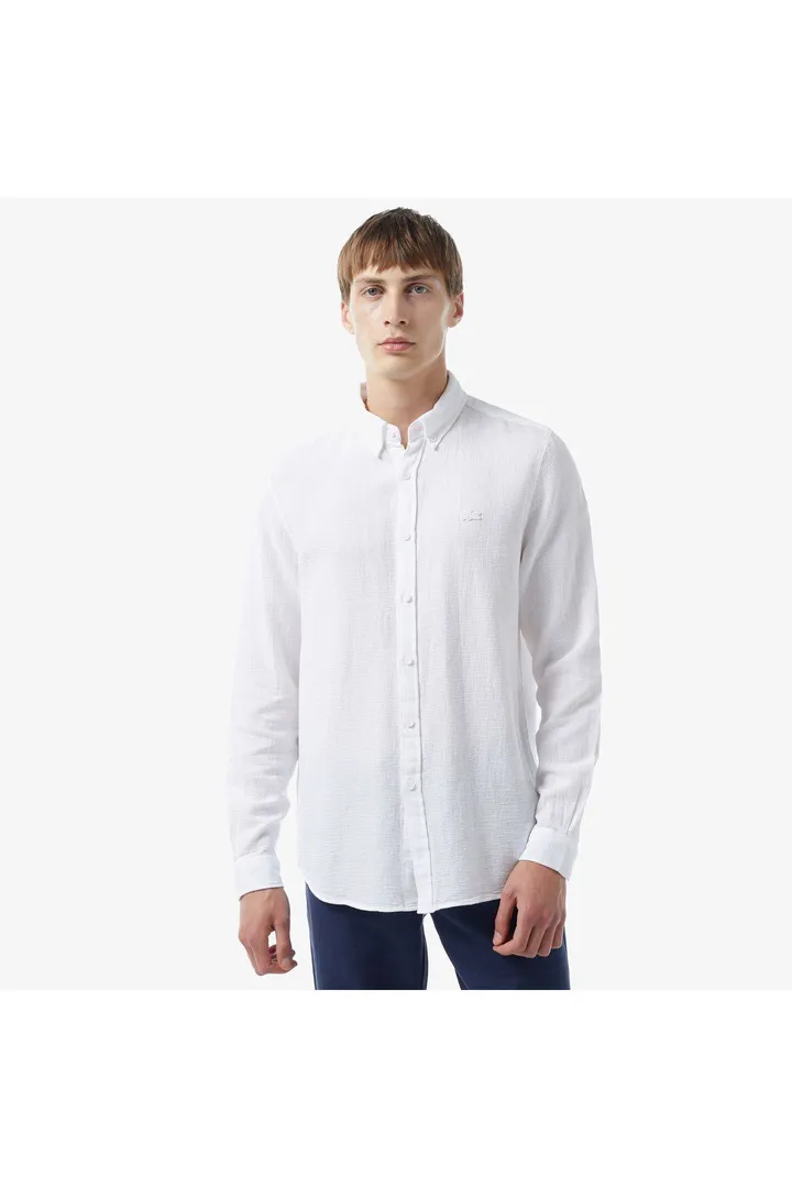 <span class="text-styled__StyledSpan-sc-d280c10c-1 dvOaRP">Lacoste< span>پیراهن سفید معمولی مردانه