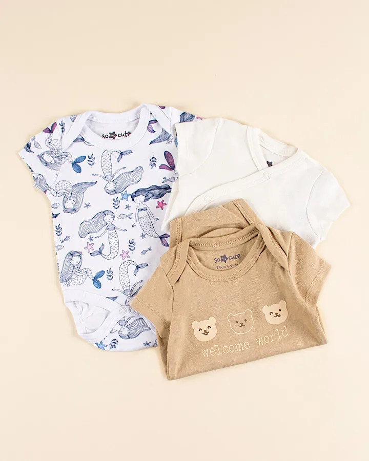 بادی آستین کوتاه socute کد C000201