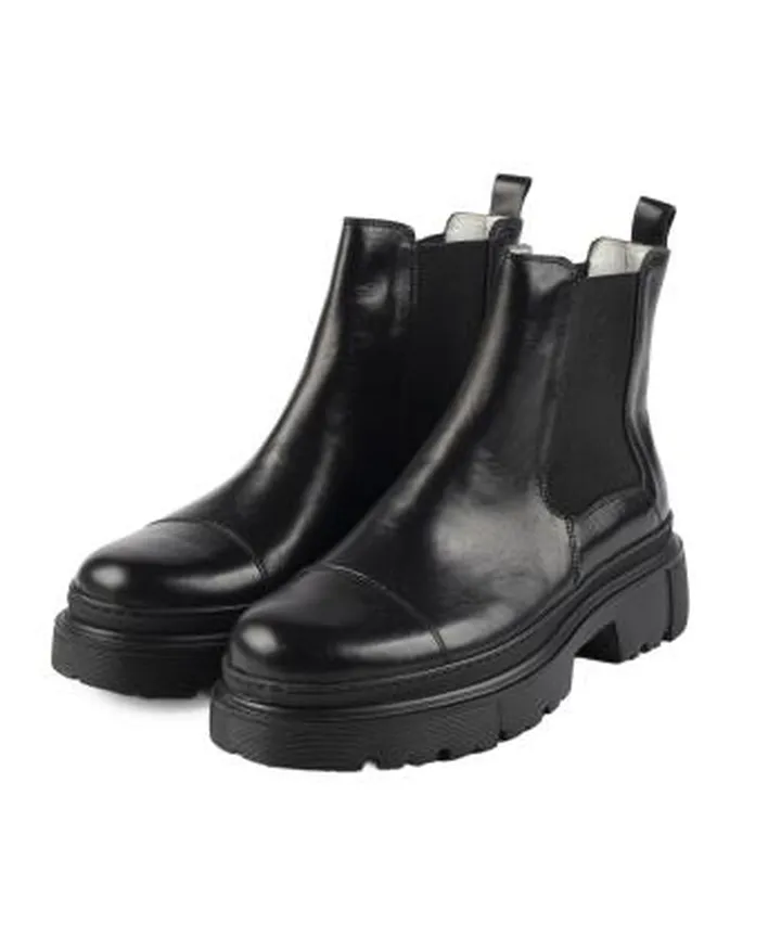 نيم بوت زنانه چرم طبيعي لرد مدل 134