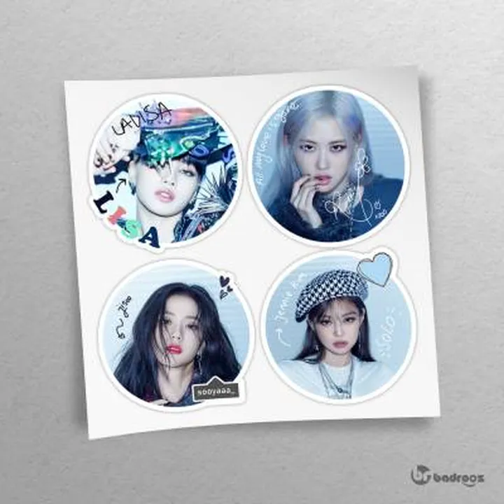 پک استیکر  blackpink st