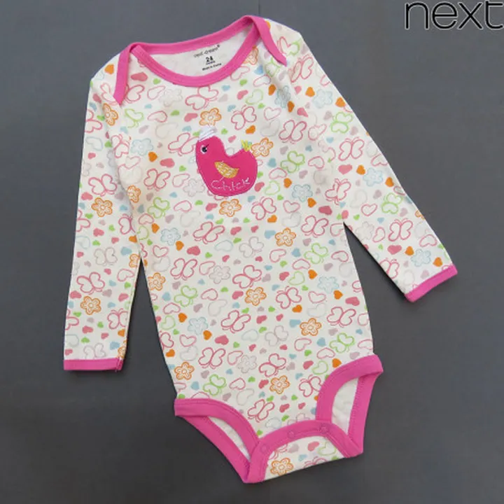 بادی آستین بلند دخترانه مارک نکست نخ پنبه...