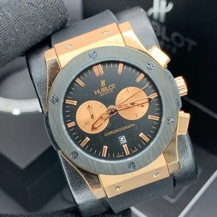 ساعت مردانه و پسرانه هابلوت با گارانتی یکساله و موتور اصلی ژاپن Hublot 