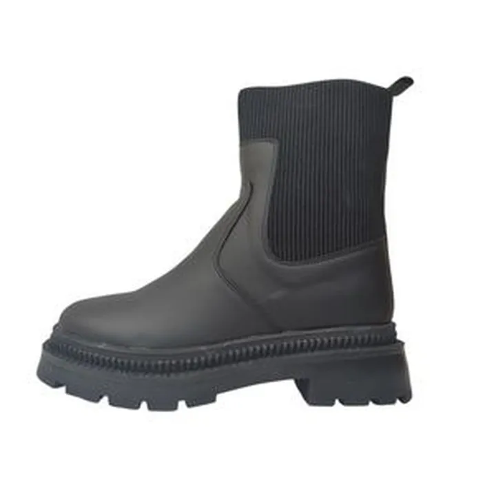 نیم بوت زنانه مدل چلسی لژدار