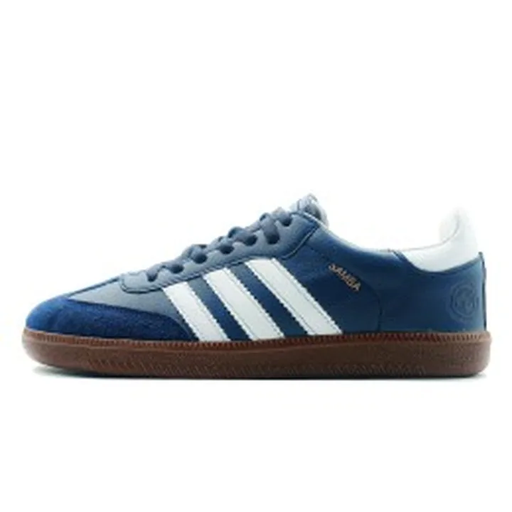 کتانی آدیداس سامبا Adidas Samba White Navy Blue
