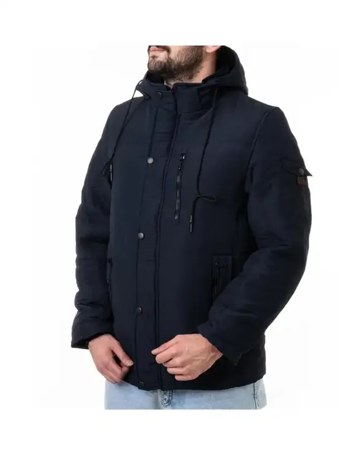 کاپشن سرمه ای والیانت استایل Valiant Style مدل سه قلاب کد K101302