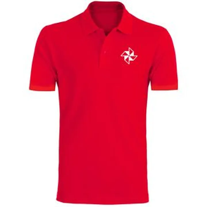پولوشرت آستین کوتاه مردانه مدل X539 رنگ قرمز