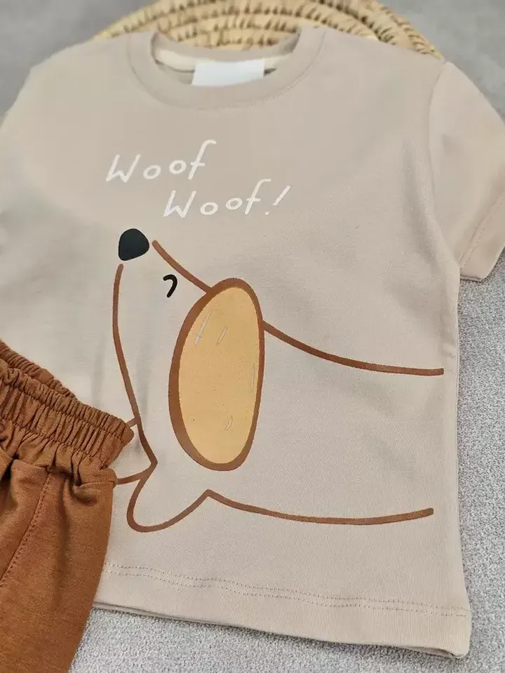 تیشرت و شلوارک پسرانه WOOF