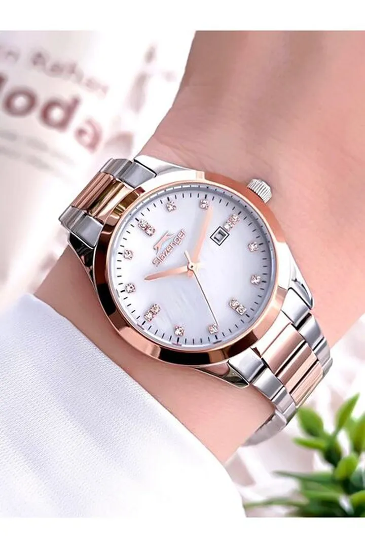 ساعت مچی عقربه ای زنانه اسلازنگر