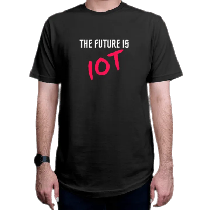 تیشرت برنامه نویسی طرح The Future is IoT