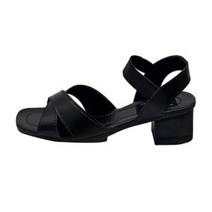 صندل زنانه سیی 1966 مدل اشلی ضربدری کد 2304 رنگ مشکی