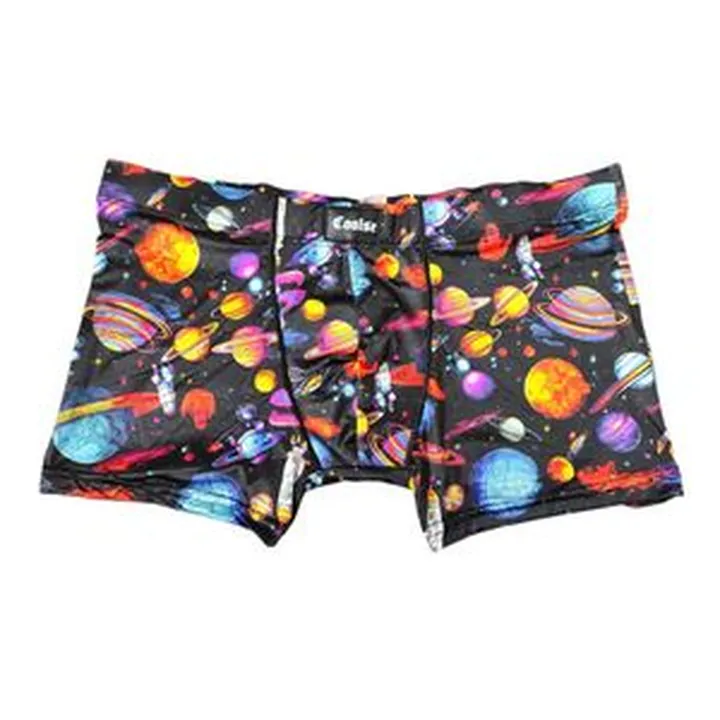 شورت پادار مردانه کولسی طرح کهکشان کد 2025