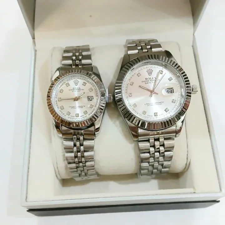ساعت ست مردانه و زنانه ROLEX رولکس  موتور با کیفیت مدل DATEJUST 
