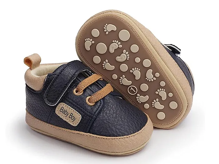 پاپوش استپ دار نوزادی سرمه ای