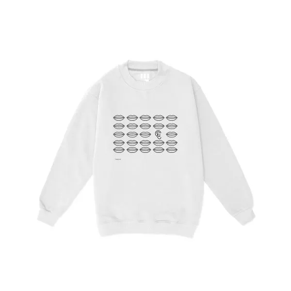 WHITE – YEK SWEATER