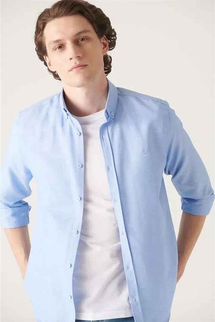 پیراهن آستین بلند مردانه آوا