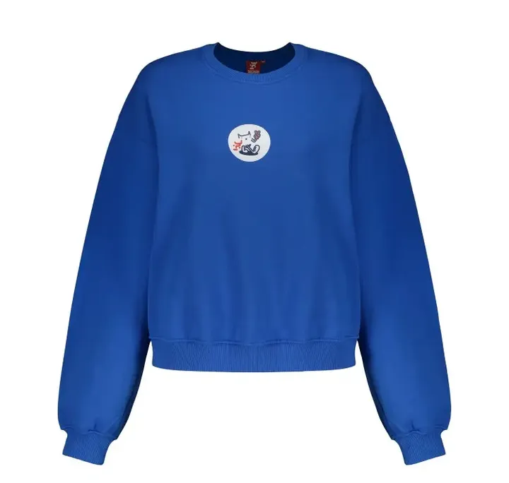 پلیور گربه پیس آبی شالی