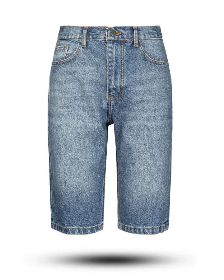 شلوارک جین زنانه آبی 30005115 – آبی