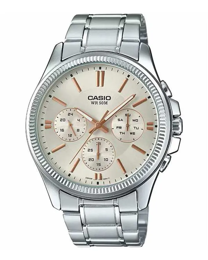 ساعت مچی مردانه عقربه ای کاسیو Casio مدل MTP-1375D-7A2VDF