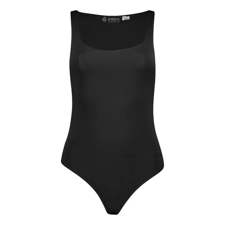 بادی بدون آستین زنانه پپا مدل Elanza رنگ مشکی