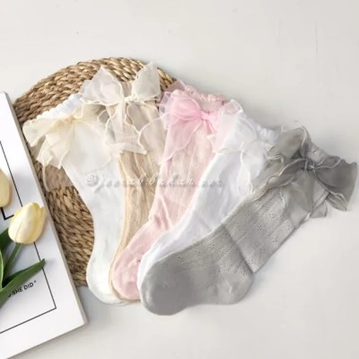جوراب ساقبلند توری 🎀
