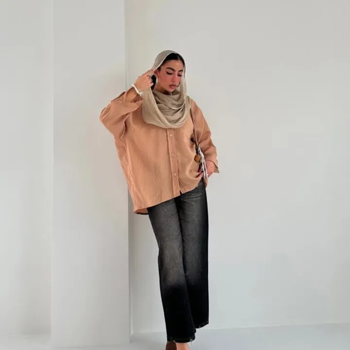 شومیز نواردار PERRY کد 220496