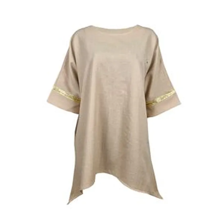 تونیک زنانه مدل شانتون کد 911 رنگ کرم