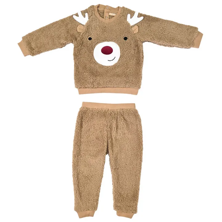 ست سویشرت و شلوار بچگانه لوپیلو مدل تدی گوزن کد s...