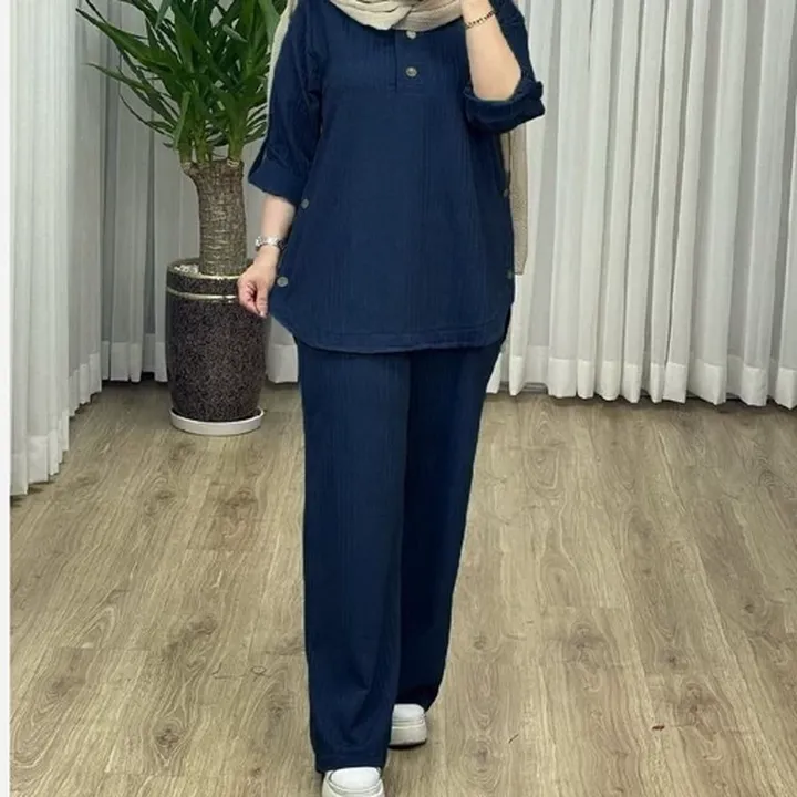 ست زنانه ست شومیزشلوار زنانه شومیز و شلوار تابستونی