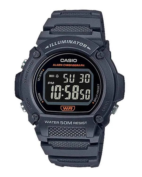 ساعت مچی دیجیتال کاسیو Casio مدل W-219H-8BVDF