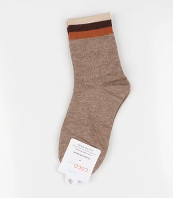 جوراب نیم ساق نخی زنانه کد 114161