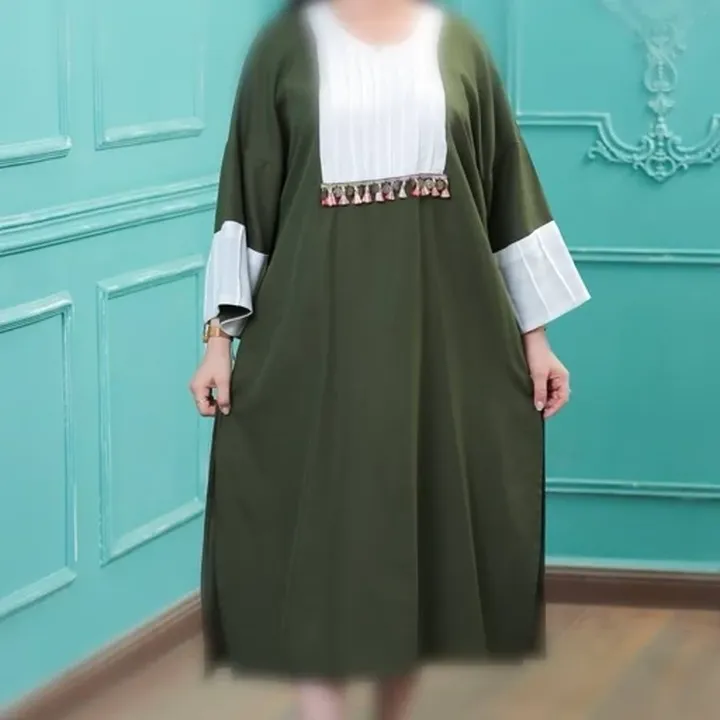 مانتو پیراهنی زنانه کفتان زنانه شیک مجلسی مانتو زنانه 