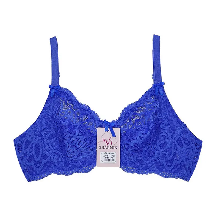 سوتین زنانه شارمین مدل  تمام تور فنر دار کد ZP85.1