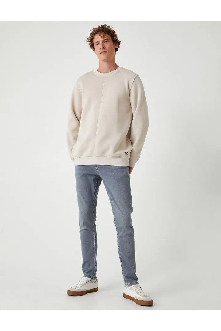 Kotonشلوار جین استاندارد کمر باریک - Michael Jean