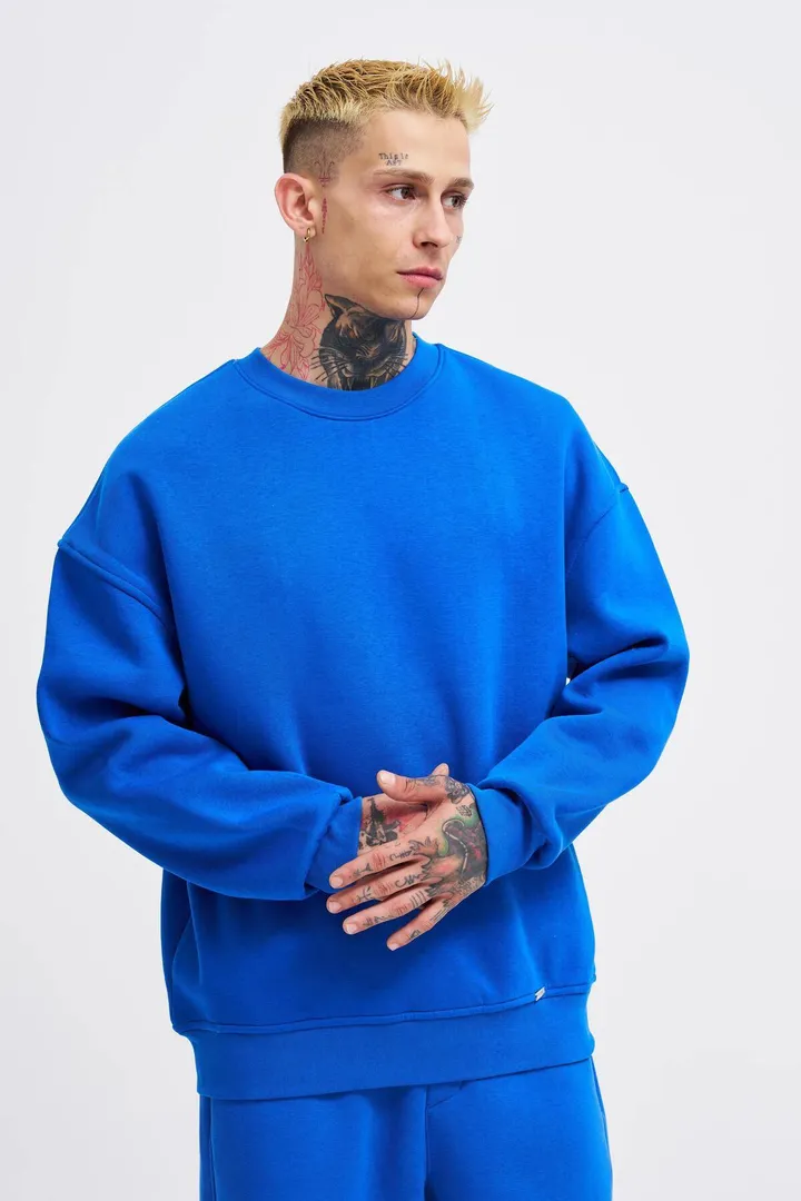 Machinistسویشرت مردانه اور سایز سبک بژ روشن