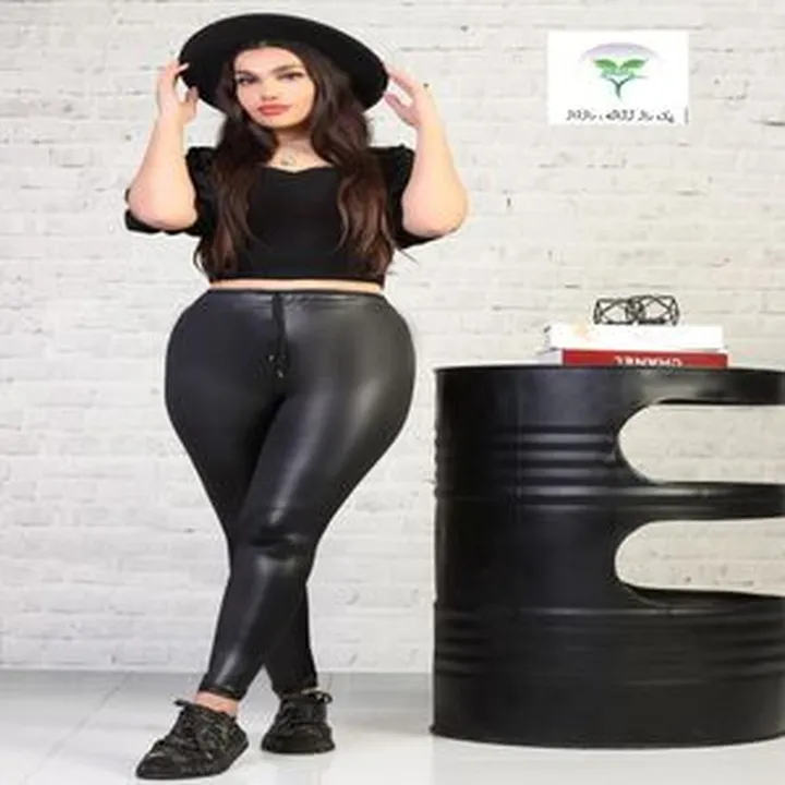 شلوارواکسی طرح چرم زنانه