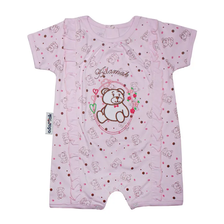 سرهمی نوزادی آدمک مدل  نوار چین خرس کد 180012 رنگ ...