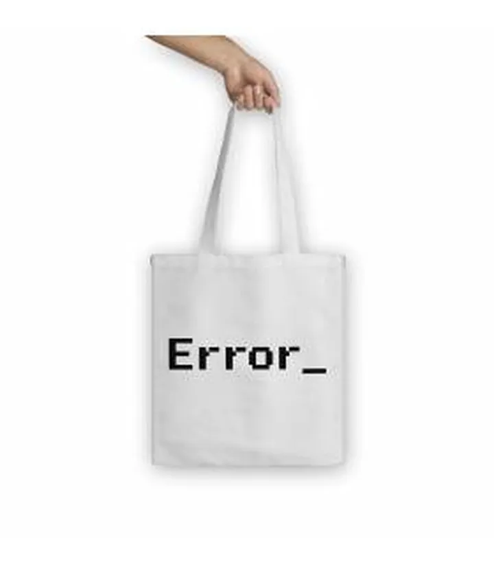 ساک پارچه ای Error