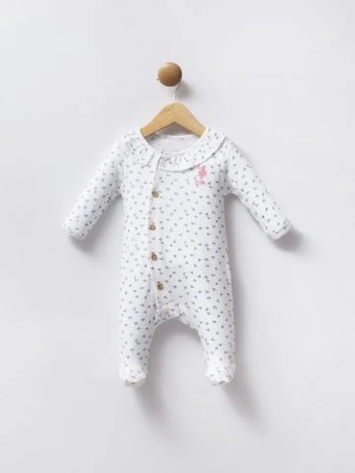 سرهمی نوزاد دختر آبی یو اس پولو